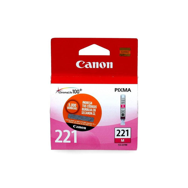 Cartucho Tinta Cli-221 Magenta Ip-4700/3600 210 Páginas CANON 