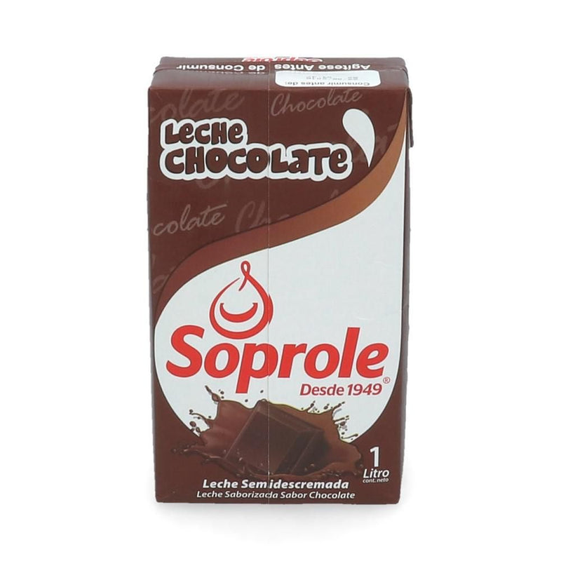 Leche Entera Caja 1 Lt Chocolate SOPROLE 