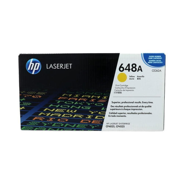 Toner Hp 648A Ce262A Yellow 4025/4525 HP Amarillo 