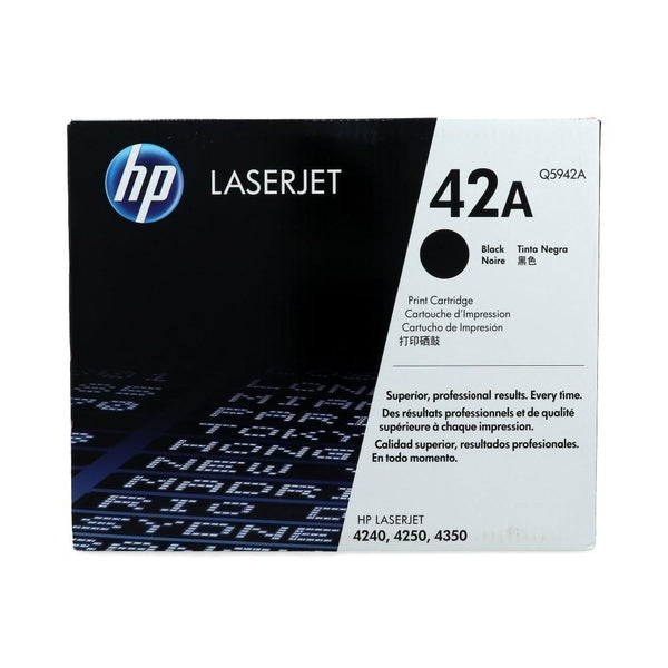 Toner 42A Q5942A Negro 4250/4350 10000 Páginas HP Negro 
