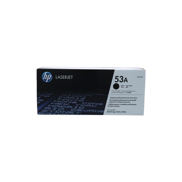 Toner 53A Q7553A Negro 3000 Páginas HP Negro 