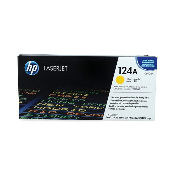 Toner Hp 124A Q6002A Yellow 2600N HP 