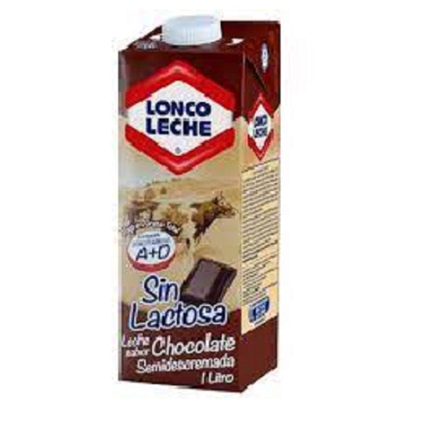 Leche Chocolate Sin Lactosa 1 Lt LONCOLECHE 