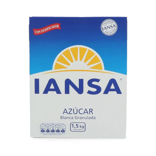 Azucar Blanca Caja 1.5 Kg IANSA 