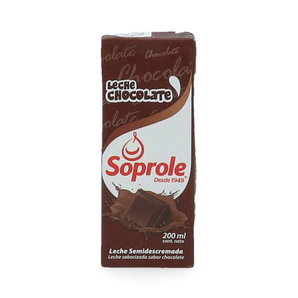 Leche Entera Con Sabor Cajita 200 Cc Chocolate SOPROLE 