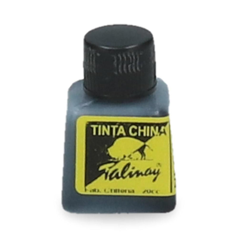 Tinta China Negra 20 cc TALINAY Negro 