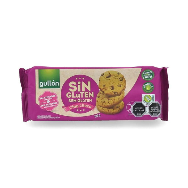 Galleta Sin Azucar 130 Gr Choco Chip GULLON 