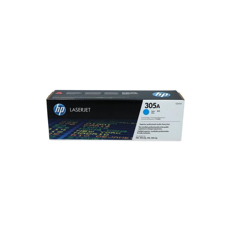 Toner 305A Ce411 Cyan Laser Pro 400 HP Cyan 