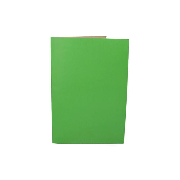Carpeta Cartulina Pigmentada Oficio Verde Claro Opaco Con Pestaña DIMERC 