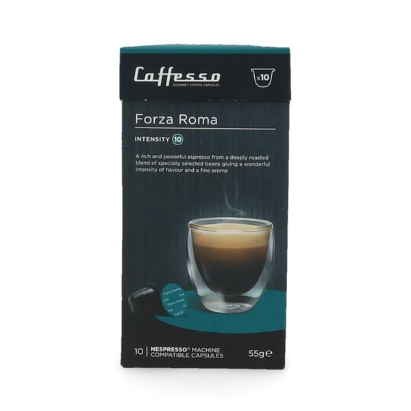 Capsula Tipo Nespresso Forza Roma( Int 10)16 Un CAFFESSO 