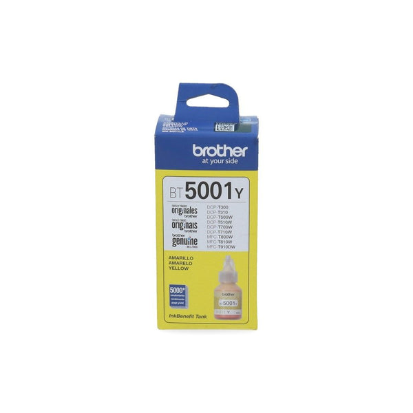 Botella Tinta Bt5001Y Yellow Recarga BROTHER Amarillo 