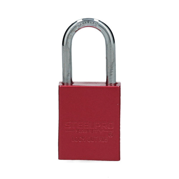 Candado Lock Out Steel-Pro X05 Rojo - steelprosafety