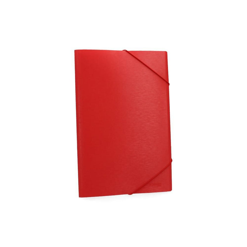 Carpeta Polipropileno Con Elástico Oficio Rojo DIMERC Rojo 