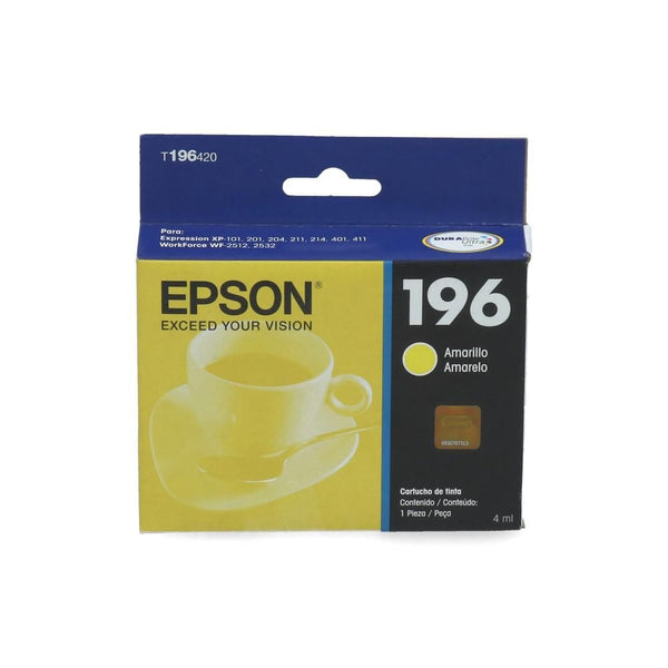 Cartucho Tinta T196420 Yellow Xp-2512/253/401/411 EPSON 