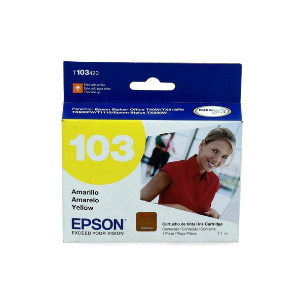 Cartucho Tinta T103420 Yellow T-1110/40W Tx-515Fn/600Fw/550W EPSON 