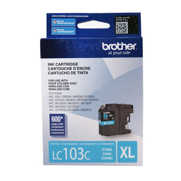 Cartucho Tinta Lc-103 Cyan Mfc-J4310/J4510 BROTHER Cyan 