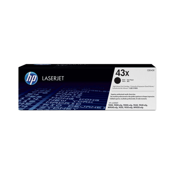 Toner 43X C8543X 9000 30000 Páginas HP Negro 
