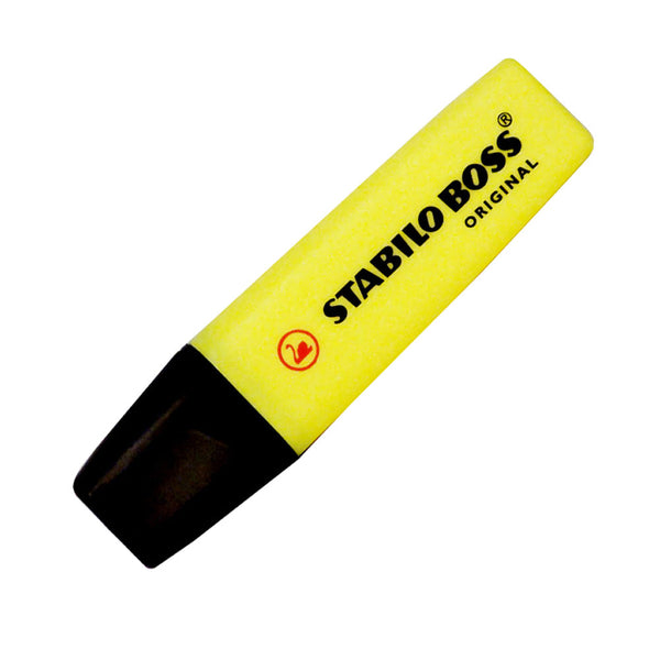 Destacador Escritorio Amarillo Fluorecente Punta Biselada 70 Boss STABILO Amarillo Fluorescente 