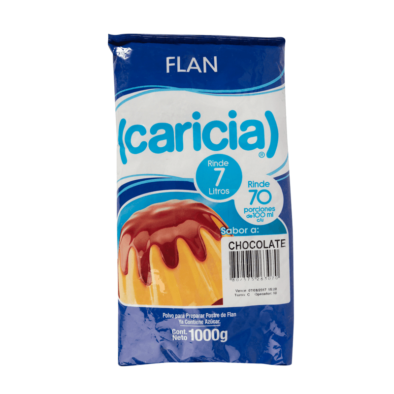 Flan Chocolate 1 Kg CARICIA 