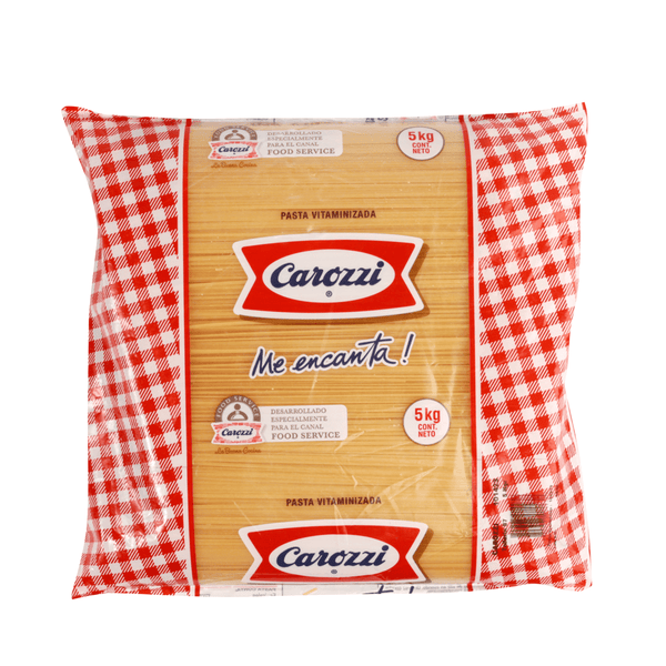 Fideo Spaghetti Bolsa 5 Kg N87 CAROZZI 