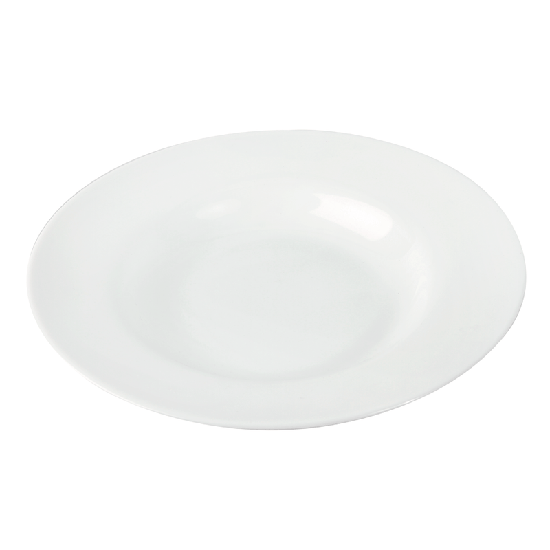 Plato Hondo 24 cm TOLEDO Blanco 