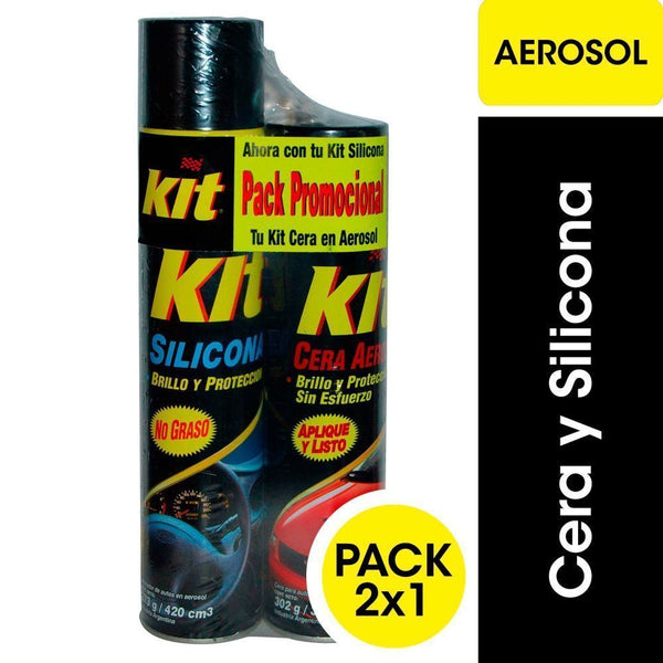 Pack Silicona Kit + Cera Aerosol KIT 