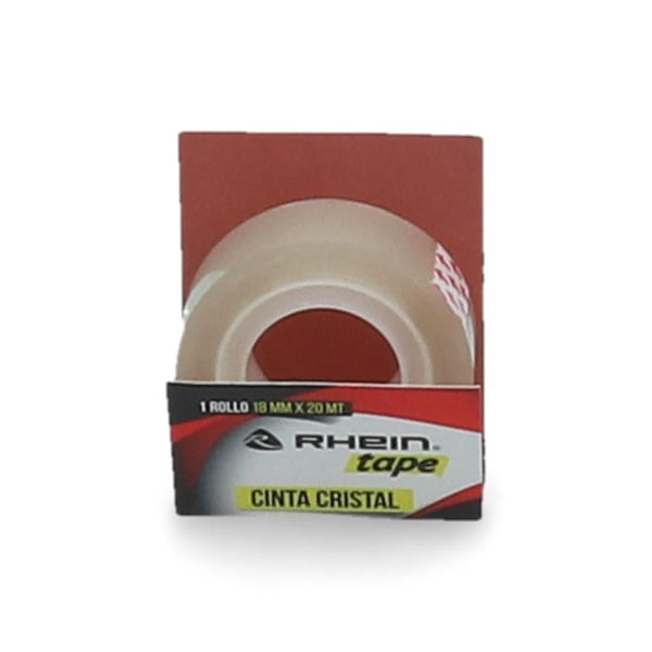 Cinta Adhesiva Transparente 18 Mm 20 Mt RHEIN 