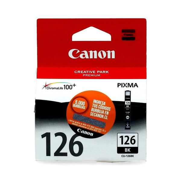 Cartucho Tinta Cli-126 Negro Mg-6110/5210 X6540/Ip4810 CANON Negro 