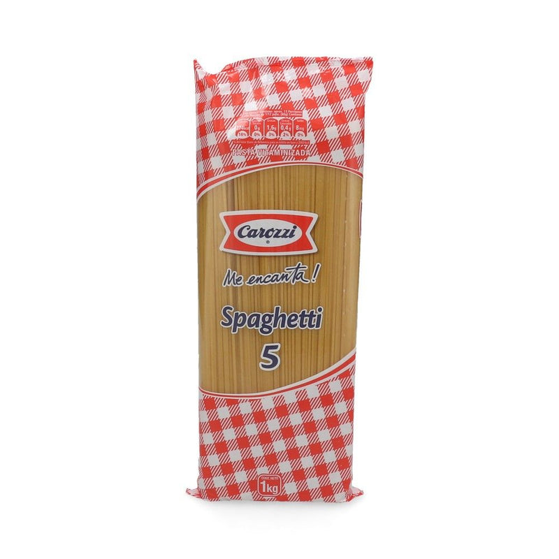 Fideo Spaghetti N5 Bolsa 1 Kg CAROZZI 