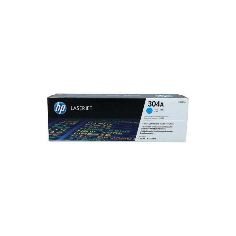 Toner 304A Cc531 Cyan Cp2025/2320 HP Cyan 