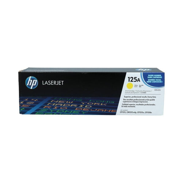 Toner Hp 125A Cb542A Yellow Cp1215 HP 