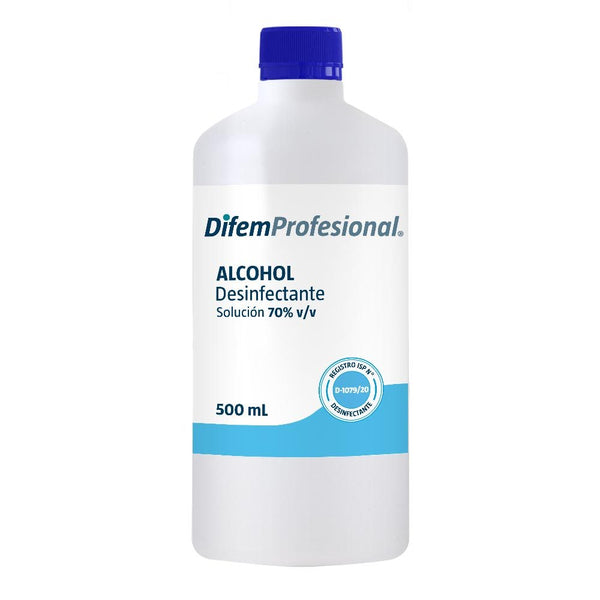 Alcohol 70° Desinfectante 500 Cc DIFEM 