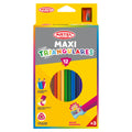 Lápices De Colores Maxi 12 Colores Triangular ARTEL Colores Surtidos 
