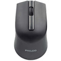 Mouse Inalámbrico 7374 Negro PHILCO Negro 