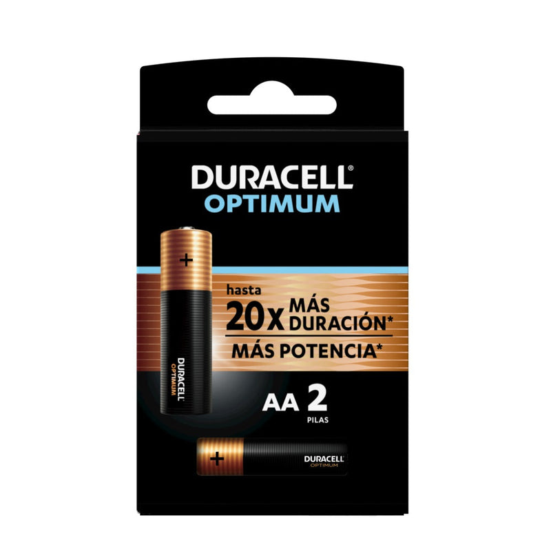 Pila Optimum Aa X 2 DURACELL 