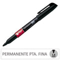 Marcador Permanente Punta Fina 1 mm 040 Negro FILGO Negro 