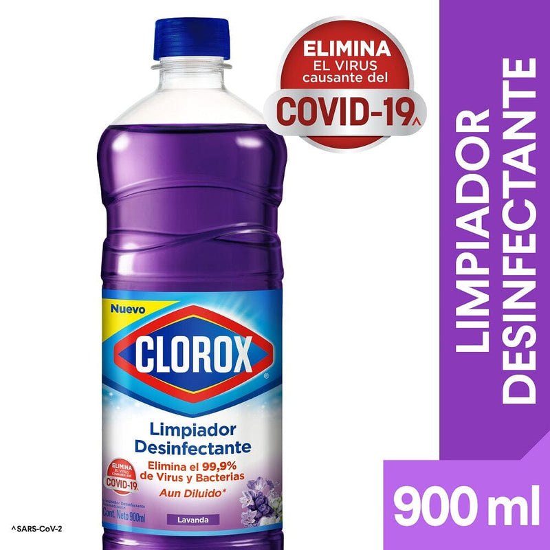 Limpiador Desinfectante Lavanda 900 Ml CLOROX 