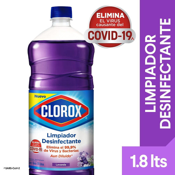 Limpiador Desinfectante Lavanda 1.8 Lt CLOROX 
