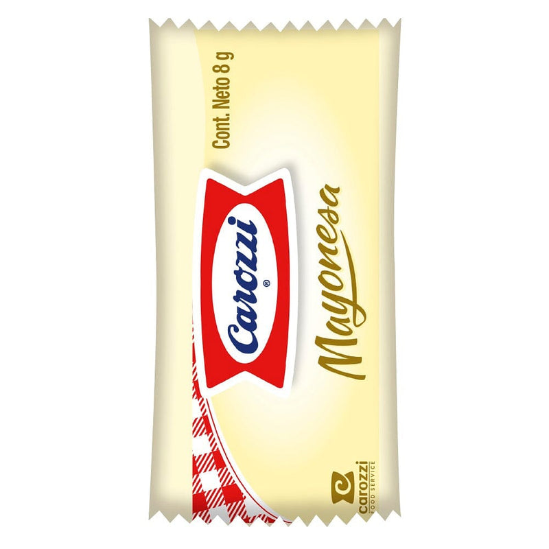 Mayonesa Sachet 500 X 8 Gr CAROZZI 