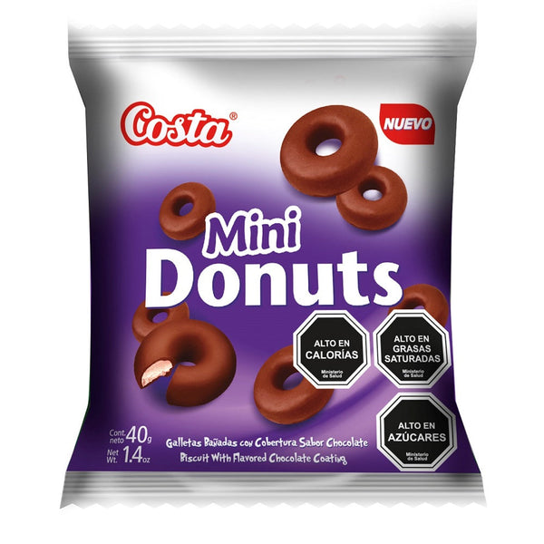 Galleta Mini Donuts 40 Gr COSTA 