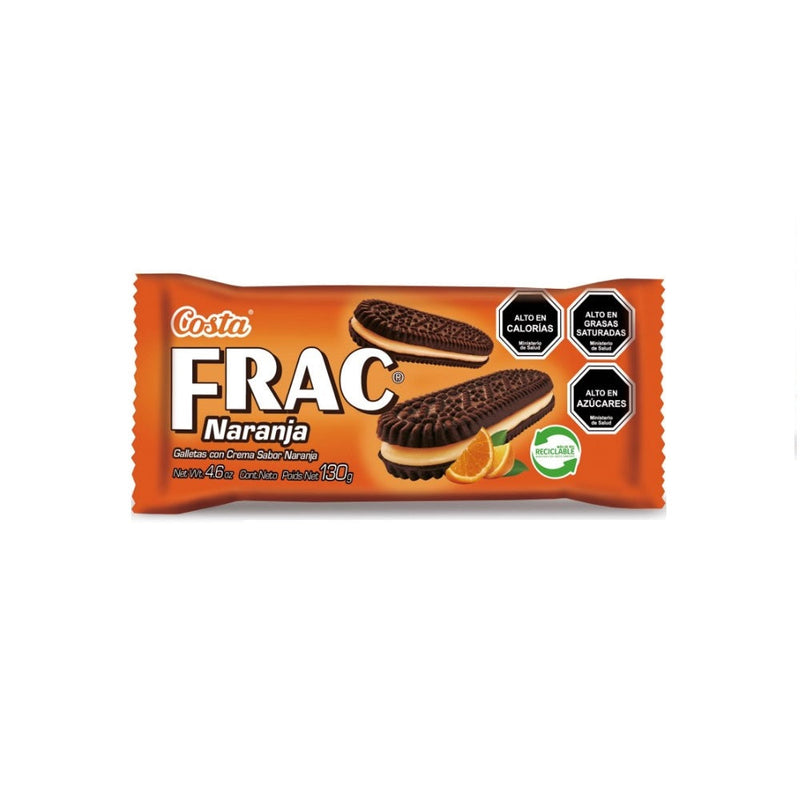 Galleta Frac Naranja 130 Gr COSTA 