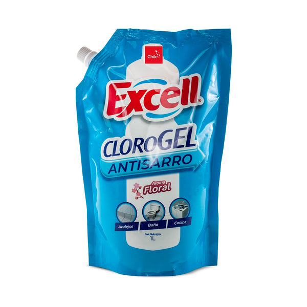 Cloro Gel Floral Doypack 1 Lt EXCELL 