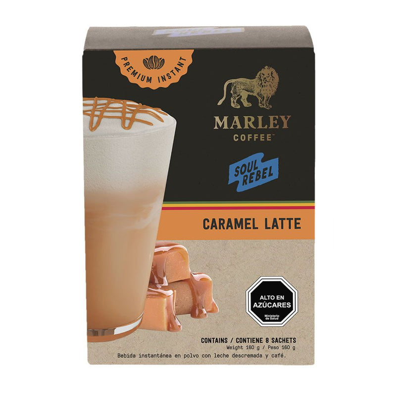 Café Stick Soul Rebele Caramel Latte 8 X 20 Gr MARLEY COFFEE 