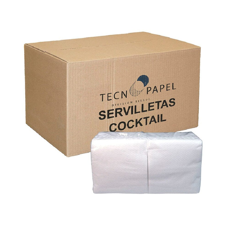 Servilleta Cocktail 24 X 24 10 X 200 Un TECNOPAPEL 