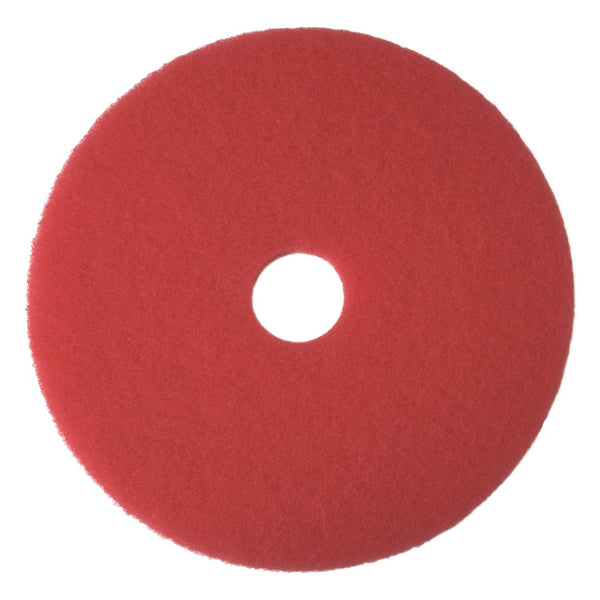 Disco Limpieza Lavado 17" Rojo 5 Un 3M Rojo 