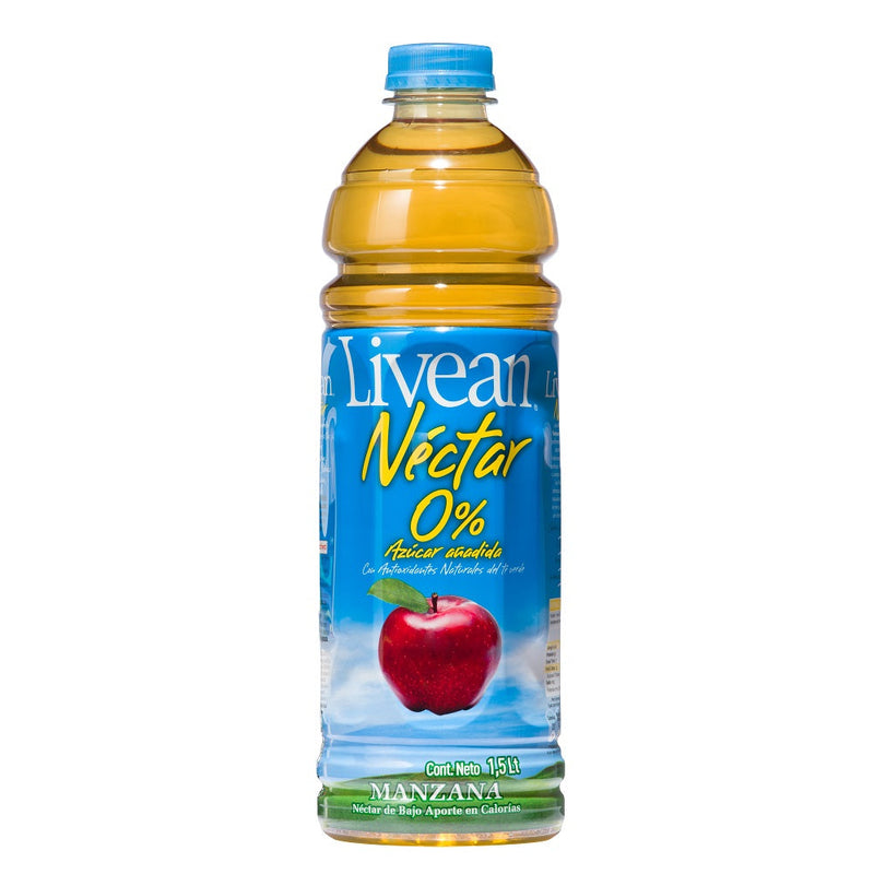 Jugo Nectar En Botella 1.5 Lt Manzana LIVEAN NECTAR 