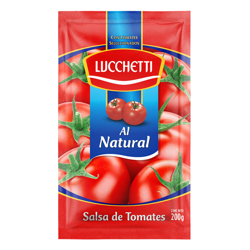 Salsa De Tomate 200 Gr Doypack LUCCHETTI 