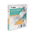 Archivador Catalogo Carta 2 Aros 1.0'' Blanco TORRE Blanco 