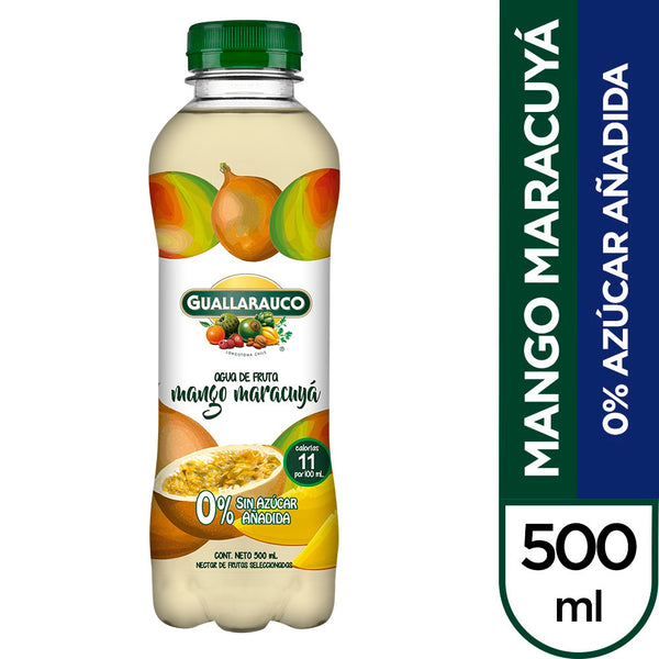Agua Mango Maracuya 500Cc GUALLARAUCO 