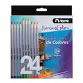 Set Lápices Color Soc 24 Colores TORRE Colores Surtidos 